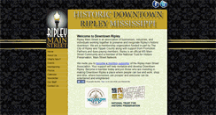 Desktop Screenshot of mainstreet.ripley.ms